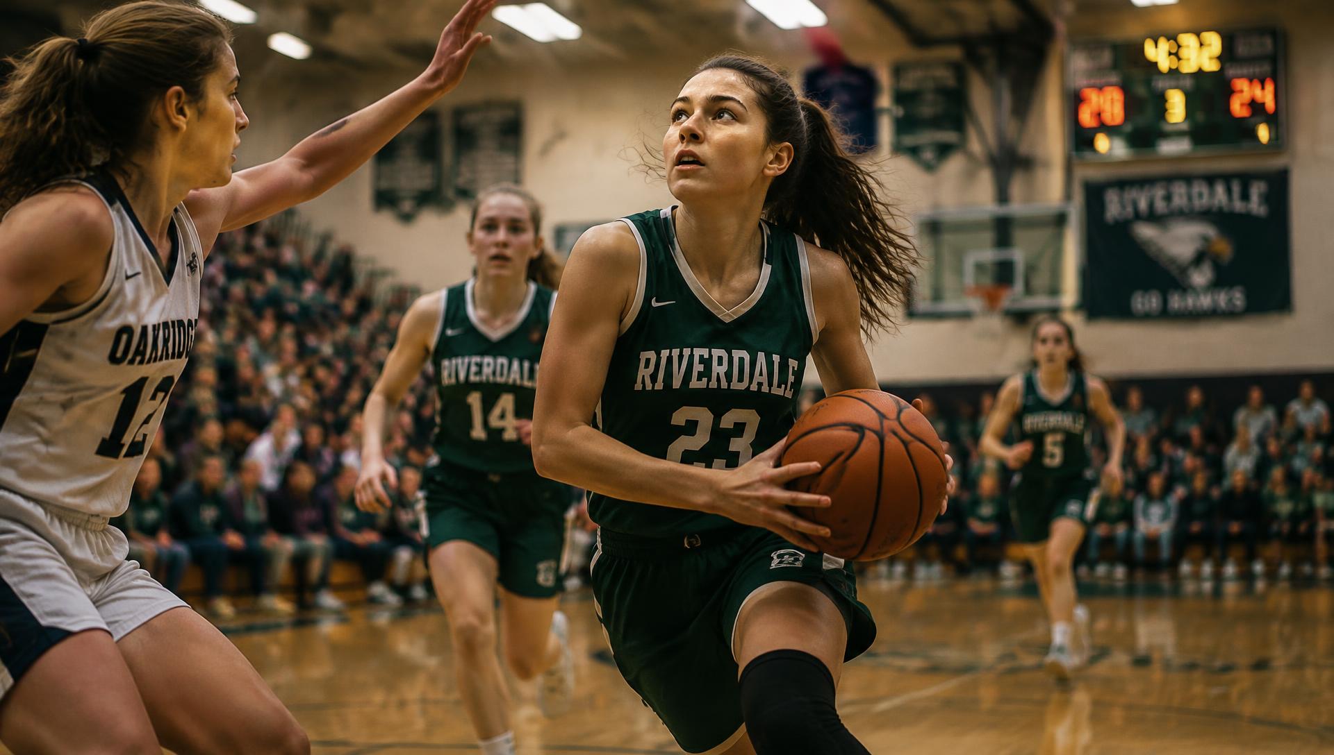 Norwalk GBA player driving to the basket